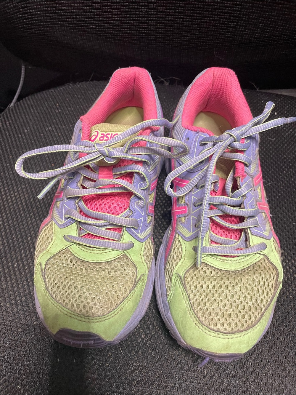 ASICS Girl’s/Women's Pastel Running Shoes - Pink, Lavender & Light Green